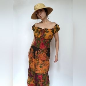 Vintage cotton sun dress.